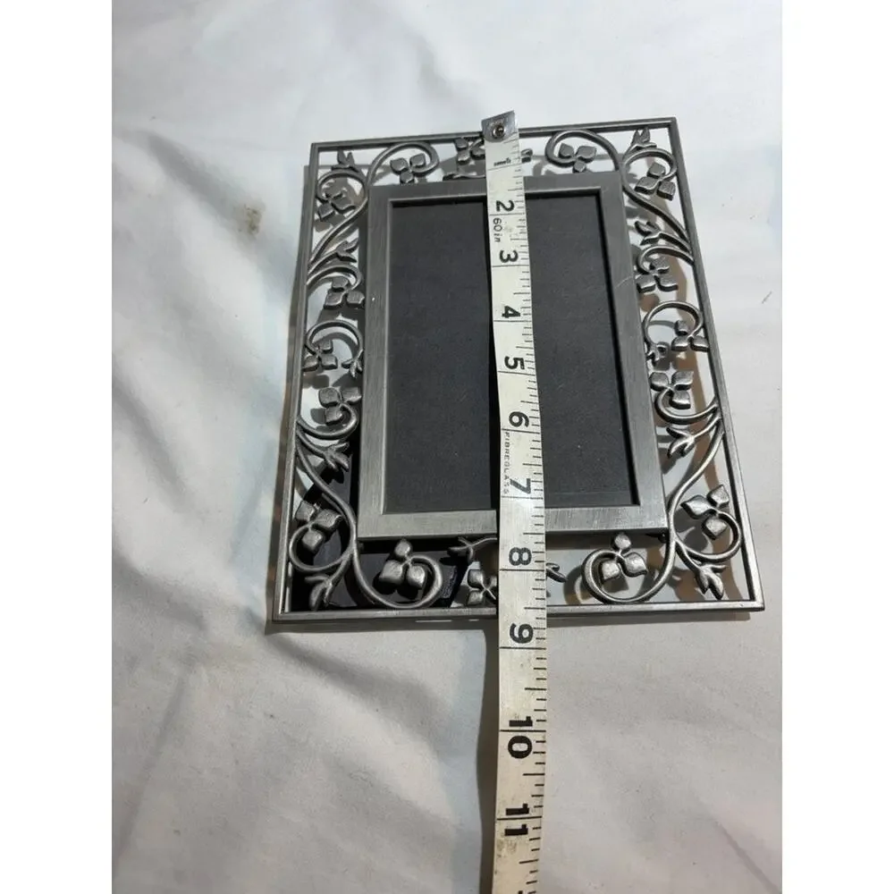 Set of Two Ornate Metal Picture Frames